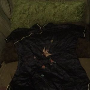 Mei hun girls wrap blue size 8